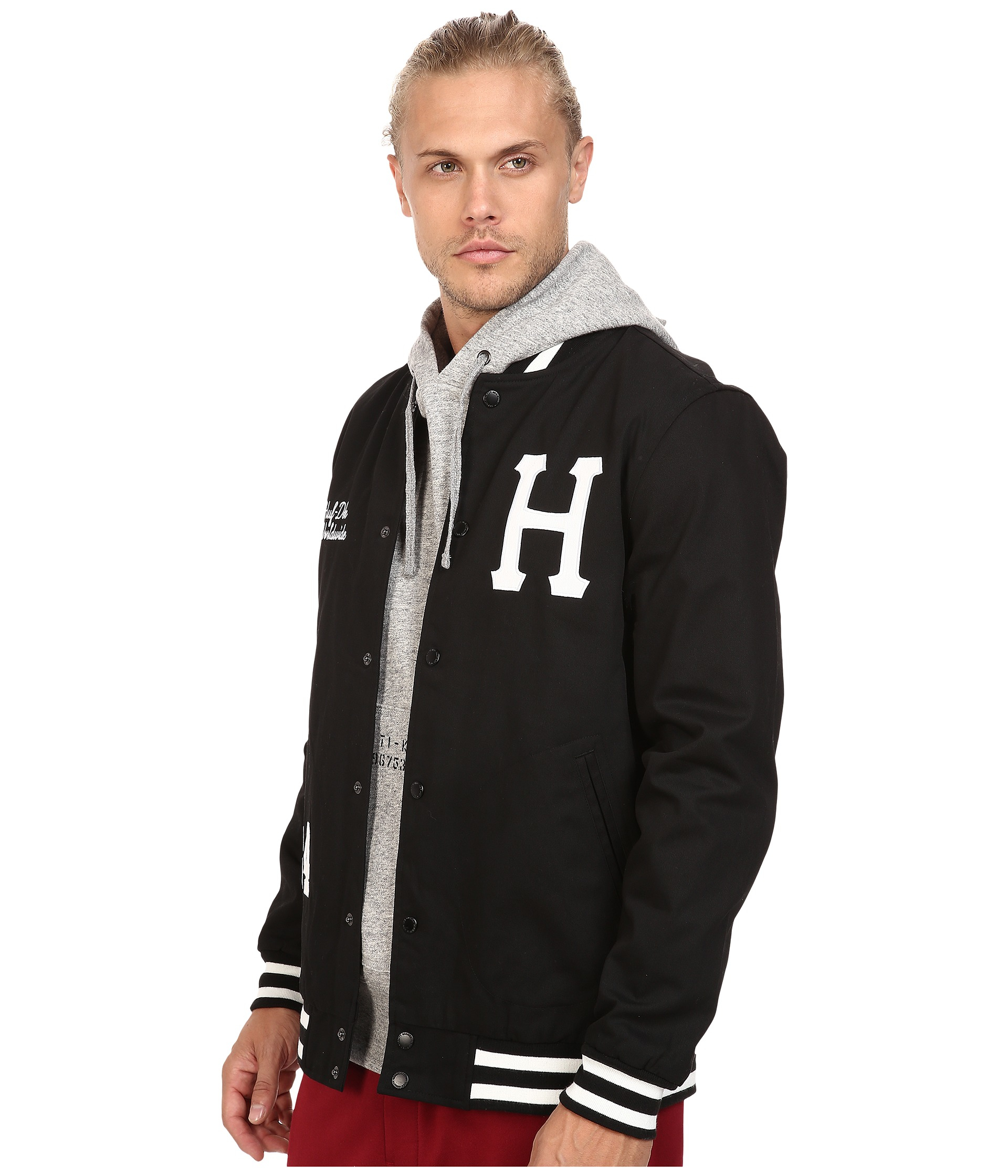 Huf Synthetic Classic H Varsity Jacket for Men - Lyst